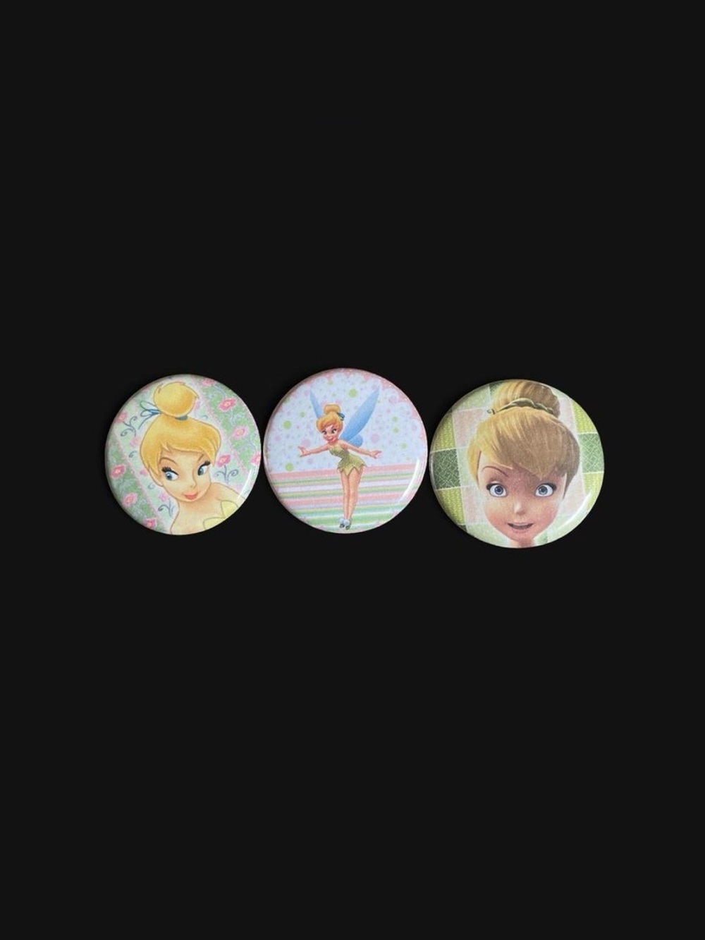 Tinkerbell Disney “springtime” button pin set